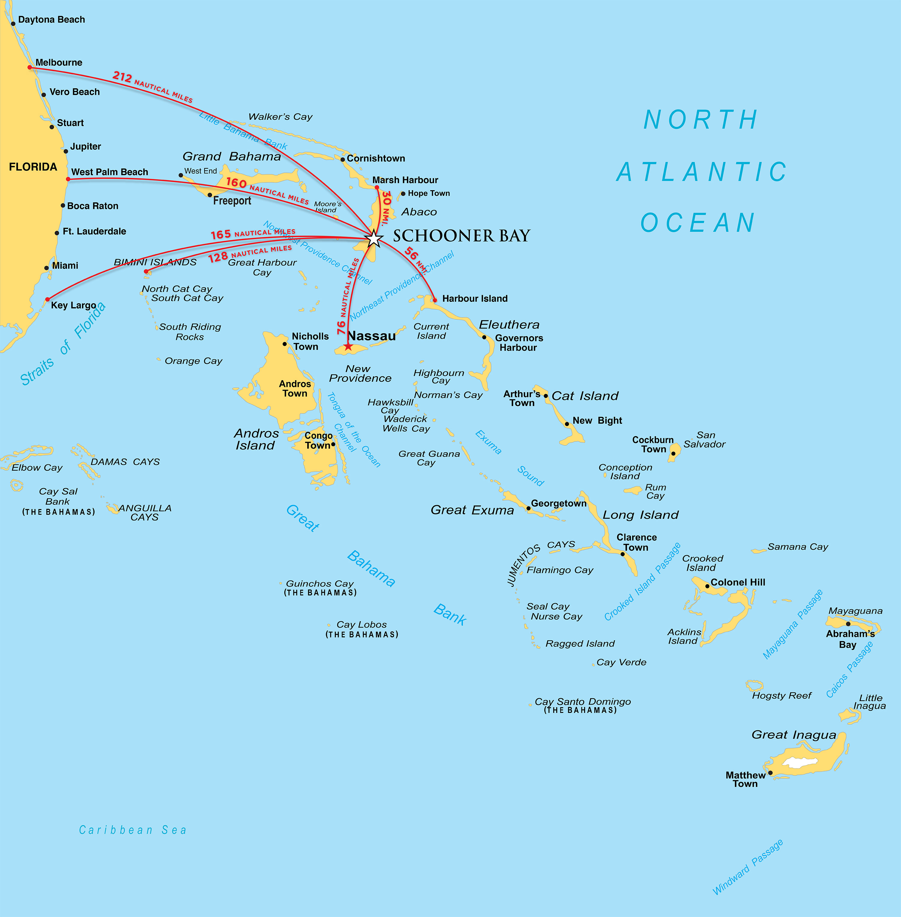 Abaco Islands Bahamas Map Maps   Schooner Bay Bahamas